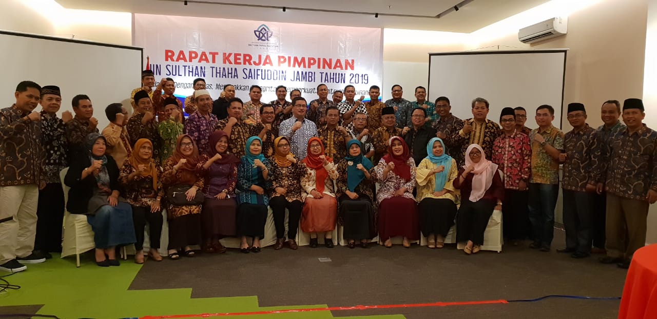 Rapat Kerja Pimpinan UIN STS Jambi 2019