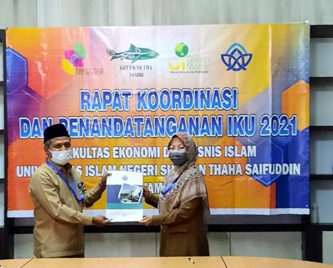 FEBI UIN Sulthan Thaha Saifuddin Jambi Selenggarakan Rapat Kerja Tahunan 2021