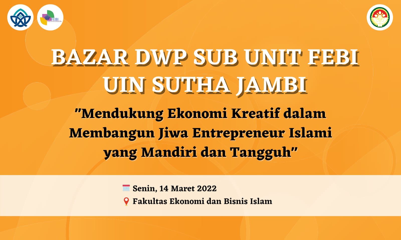 DWP FEBI UIN Sutha Jambi Sukses menggelar Bazar