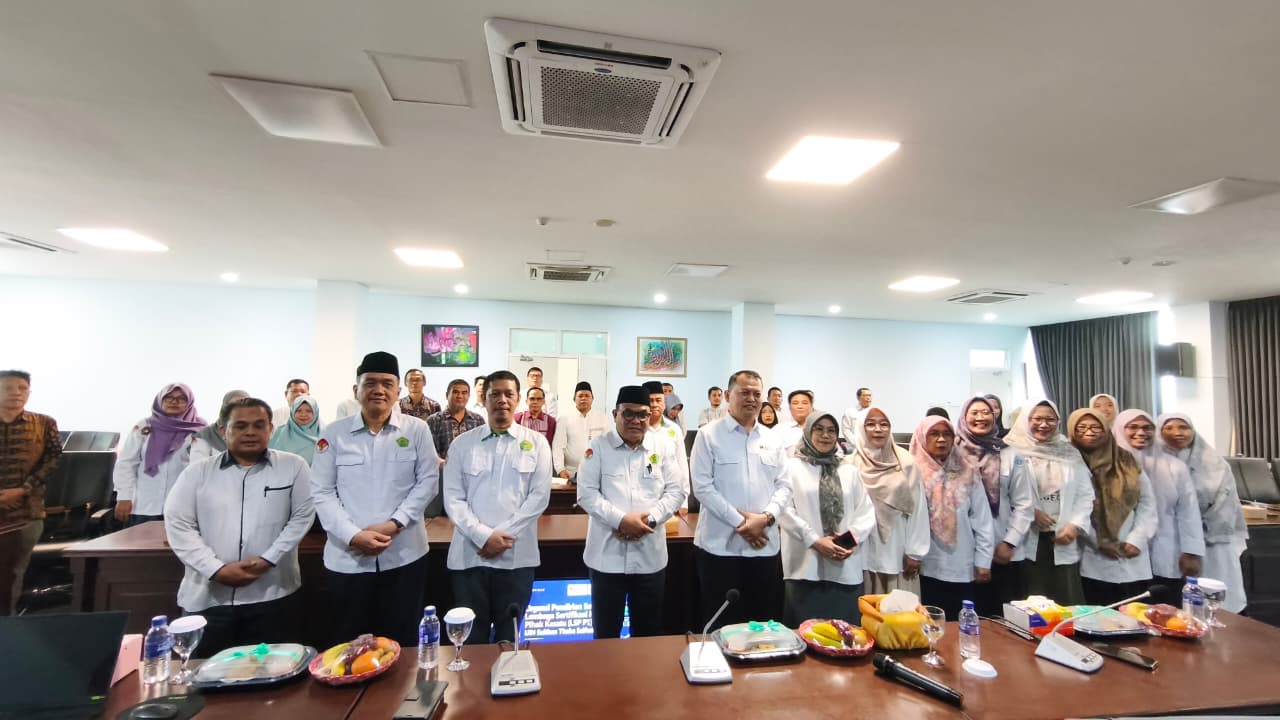 FEBI UIN STS Jambi Dukung Pembentukan Lembaga Sertifikasi Profesi Pihak Pertama (LSP-P1)