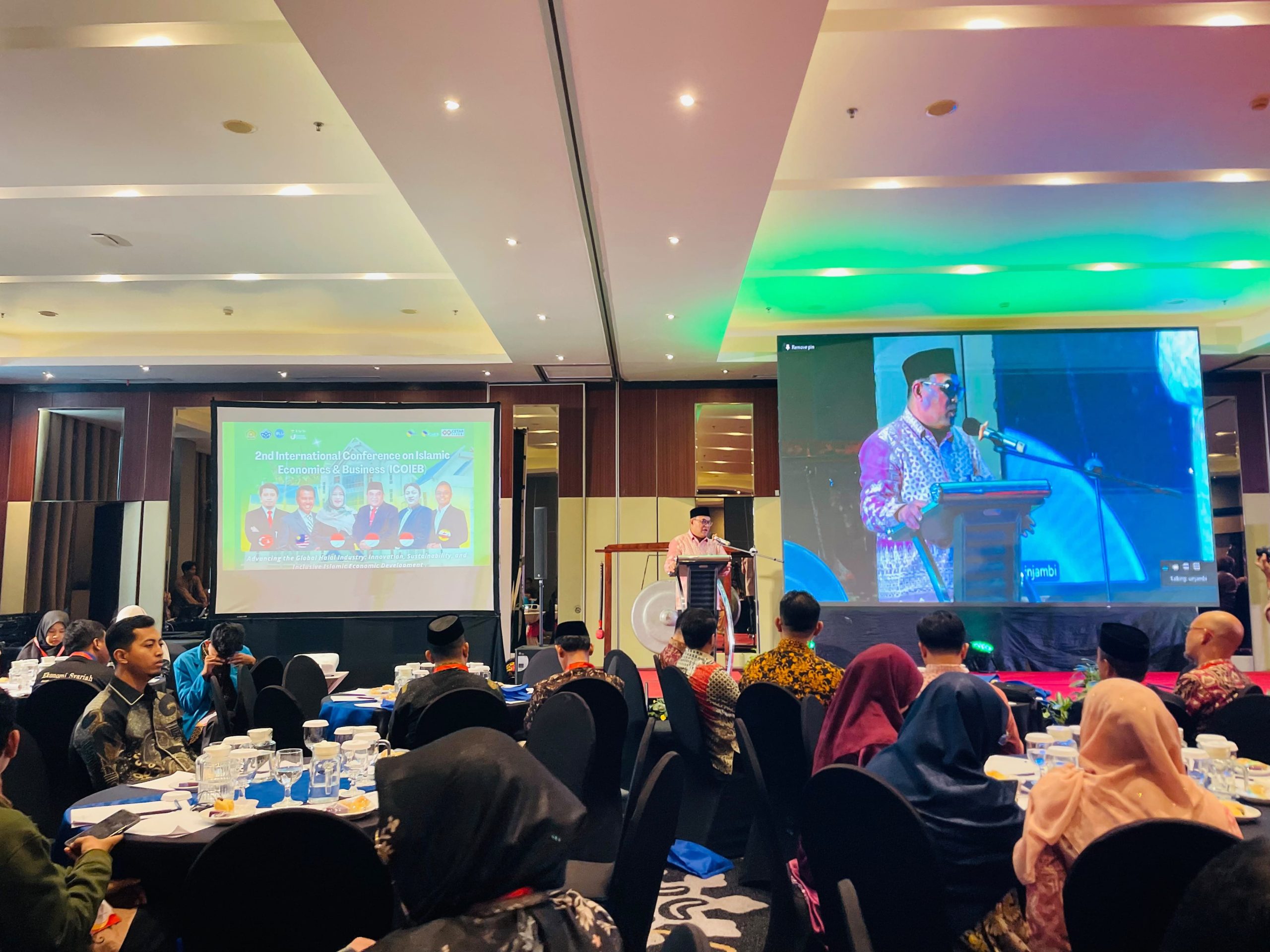 Opening Speech Prof. Dr. H. Kasful Anwar, M.Pd pada 2nd International Conference on Islamic Economics & Business (ICoIEB) 2026